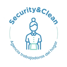 logo de Security & Clean circular