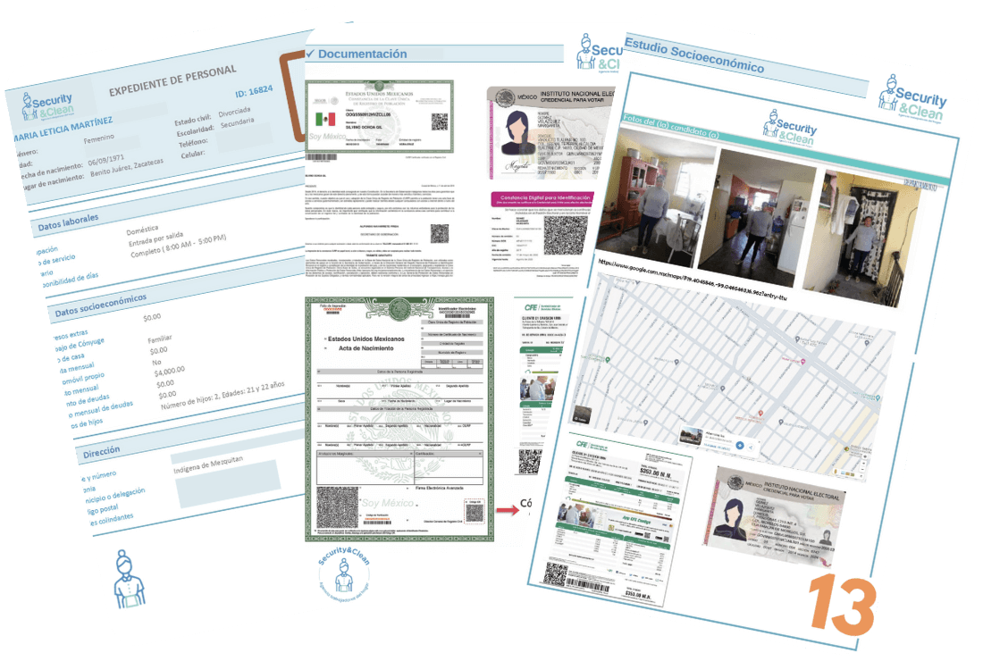 Expediente de seguridad de empresa Security and Clean